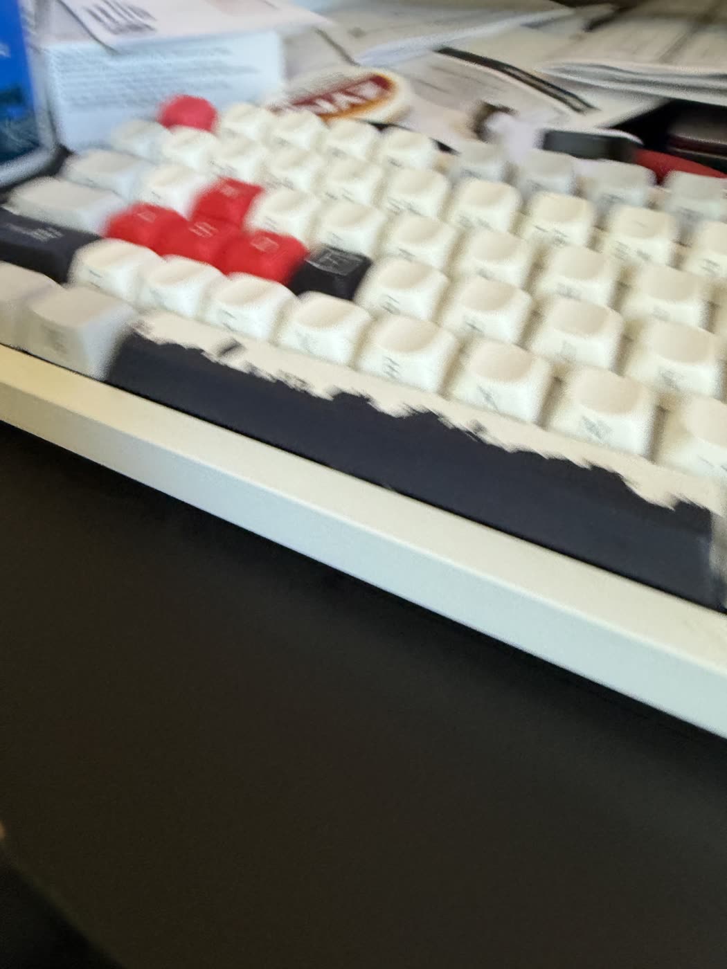 The keyboard from the incident